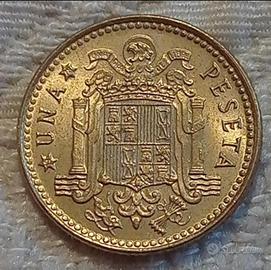 Moneta da 1 Peseta del 1975  - Spagna 