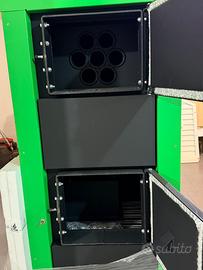 Caldaia stufa pellet multi combustibile