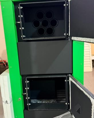 Caldaia stufa pellet multi combustibile