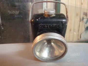 Torcia Militare Tascabile Superpila del 1940