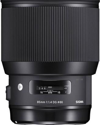 Sigma 85mm f/1.4 HSM DG Art attacco Nikon F