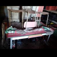 set tavolo con sedie anni 50/60