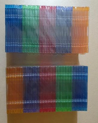 Custodie colorate CD_DVD slim singole