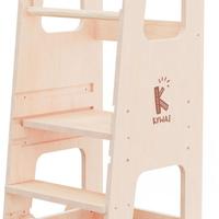Torre Montessori Bambini in Legno Regolabile