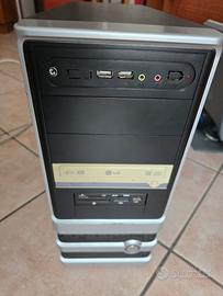 pc desktop AMD athlon 4600+ windows 7 + monitor