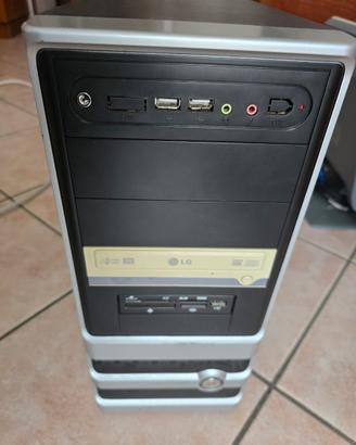 pc desktop AMD athlon 4600+ windows 7 + monitor