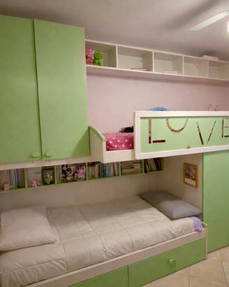 Cameretta doppio letto Giessegi