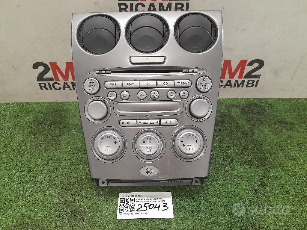 Subito - 2M2 RICAMBI - AUTORADIO MAZDA 6 Berlina GJ6J66DSXG02 RF5C (02 ...