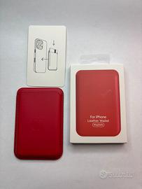 Portafoglio Apple MagSafe rosso
