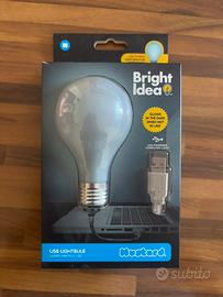 Lampadina USB Bright Idea nuova