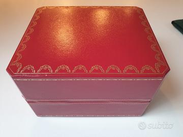 Scatola Cartier originale e pochette