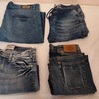 Set di 4 Paia di Jeans Uomo