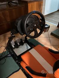 Volante Thrustamaster t300 + pedaliera t-lcm