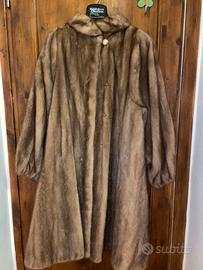 Pelliccia di visone intero vintage anni 80