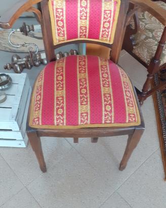 sedia a pozzetto 