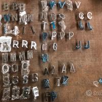 LETTERE IN METALLO