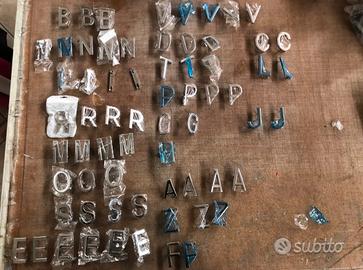 LETTERE IN METALLO