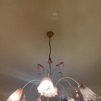 Lampadario a sospensione 5 bracci