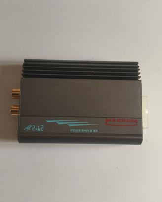 amplificatore auto a marca Macrom 2.12