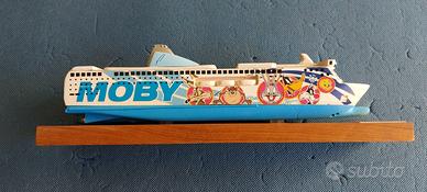 Modellino nave Moby Lines