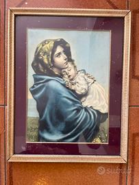 Stampa “ Madonna con Bambino “ del Ferruzzi