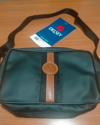 Borsa tracolla NUOVA vintage Delsey Paris anni 80