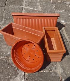 fioriere similcotto in plastica