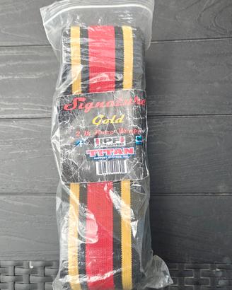 Fasce Titan Gold Squat IPF 2 metri Powerlifting