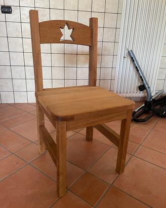 Sedie in legno