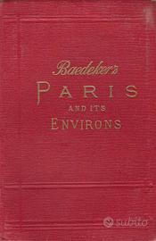 Baedeker's Guida Paris 1913