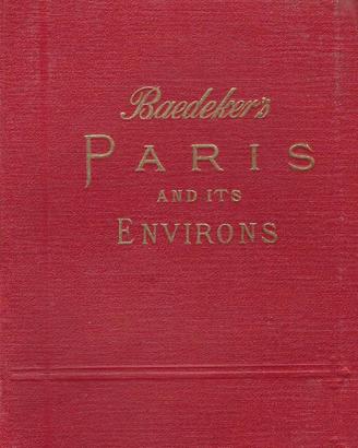 Baedeker's Guida Paris 1913