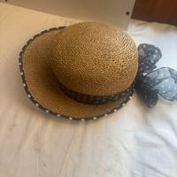 Cappellino in paglia vintage