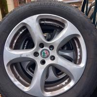 cerchi Stelvio con gomme invernali 