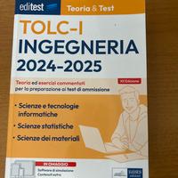 TOLC-I Ingegneria 2024-2025 Teoria e 3000 quiz