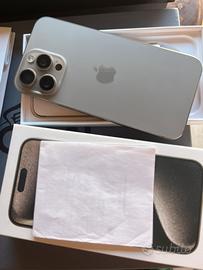 Iphone 15 pro max 256 Natural Titanium