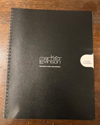 Mark levinson manuale 380s