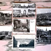 AUSTRIA - LOTTO 7 CART. ORIGINALI 1956 - VIAGGIATE