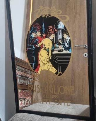 Specchio Vintage Caffè Buscaglione dal 1899