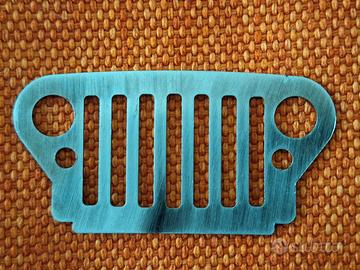 Jeep portachiavi griglia 