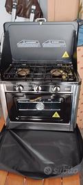 cucina x campeggio con forno