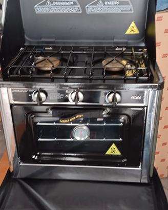 cucina x campeggio con forno