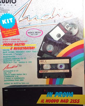 rivista AUDIO REVIEW n° 35 del 1985