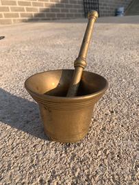Mortaio di bronzo in perfette condizioni