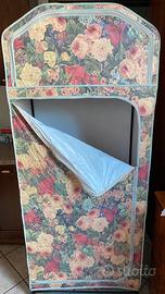 Armadio guardaroba in tessuto