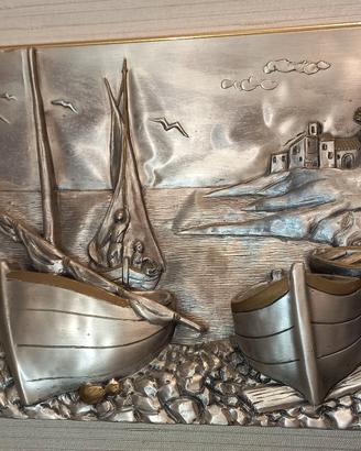 Quadro Ranieri in argento 800