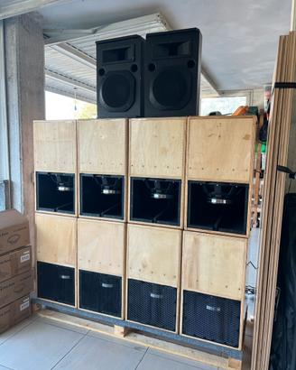 NOLEGGIO Impianto audio - luci