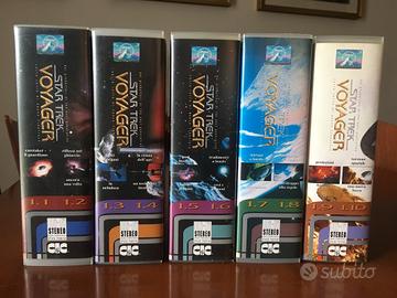 Star Trek Voyager prima stagione in videocassetta