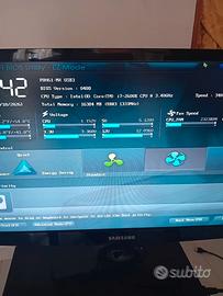 SCHEDA MADRE ASUS + i7 + 16GB + DISSIPATORE