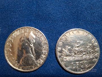 500 lire "Caravelle" in argento 