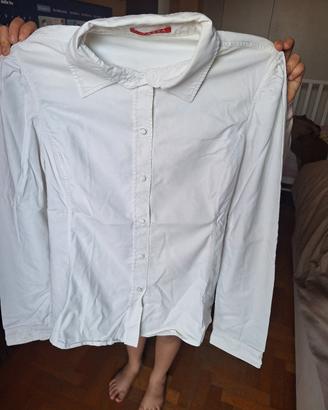 camicia bianca prada